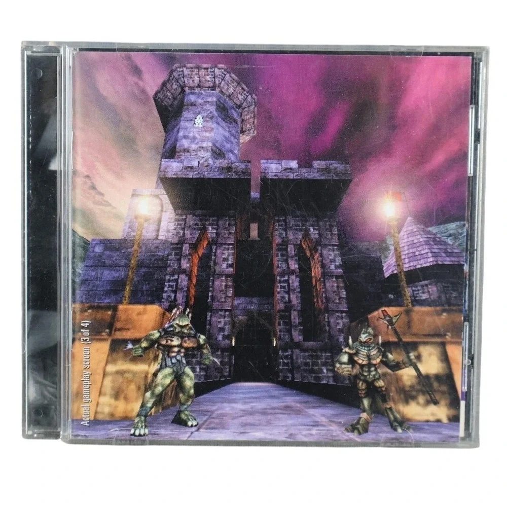 Unreal PC Video Game Windows 98 CD-ROM GT Interactive 1998 Shooter M Multiplayer